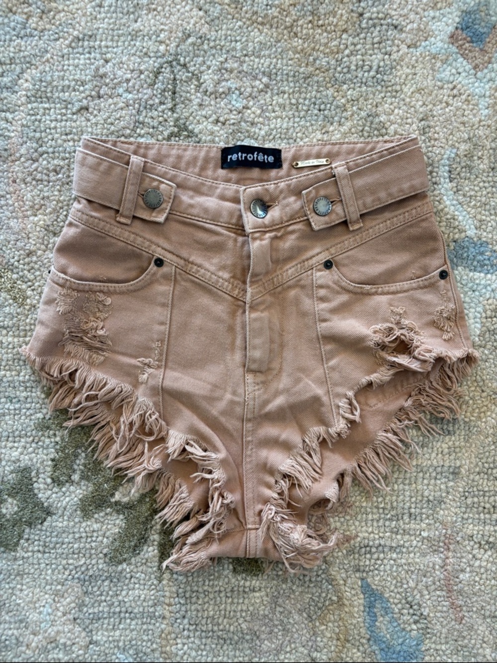 Retrofete Tessa Short- Camel